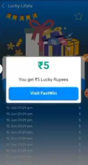 Fastwin App Bonus